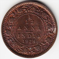 @Y@    BRITISH INDIA  1/12 Anna 1928   (2880) - Indien