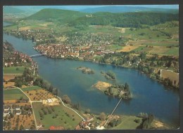 ESCHENZ TG St. Otmar Im Werd Stein Am Rhein Flugaufnahme Swissair 1980 - Eschenz