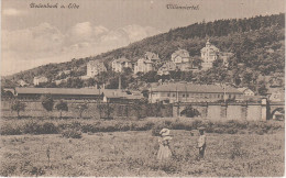 AK Podmokly Bodenbach Villenviertel Bahnhof Bei Tetschen Decin Biela Bela Maxdorf Maxicky Eulau Jilove Niederullgersdorf - Sudeten