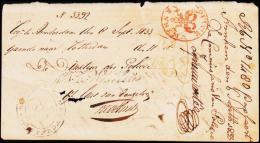 1833. POLITIE ARNHEM + Rotterdam 13 September 1833.  (Michel: ) - JF182219 - ...-1852 Precursores