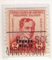 Philippines - Mi.Nr. PH - 410 - 1939, Overprint - Refb3 - Filippijnen