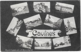 CAULNES (22) Carte Souvenir Multivues - Other & Unclassified