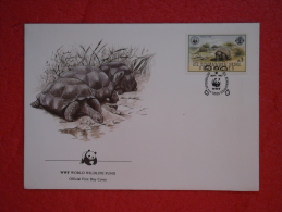 Seychelles FDC Serie World Animals Widelife Fund 1987 Nice Stamp - Seychellen