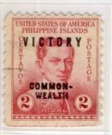 Philippines - Mi.Nr. PH - 444- 1945, Overprint - Refb3 - Philippines