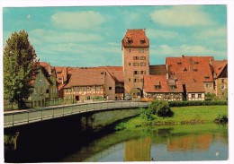 O757 Hersbruck - Wassertor Mit Pegnitz / Non Viaggiata - Hersbruck