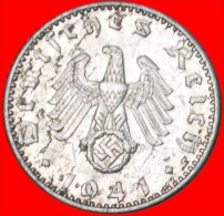 ★SWASTIKA: GERMANY★ 50 PFENNIG 1941A! LOW START★ NO RESERVE! Second World War (1939-1945) - 50 Reichspfennig