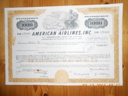 American Airlines - $1000 - 1977 - Aviazione