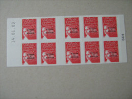 MARIANNE DU 14 JUILLET   P791    LE CARNET  DATE  14 01 03 - Postzegelboekjes