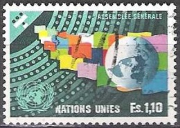 Nations Unies (Genève) 1978 Yvert 79 O Cote (2015) 2.30 Euro Assémblée Générale - Oblitérés