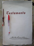 MURCIA, TESTAMENTO OLÓGRAFICO, JOSE ANTONIO PRIMO DE RIVERA Y SAENZ DE HEREDIA, 1936, FALANGE, FET, JONS.TESTAMENTO OLÓG - History & Arts