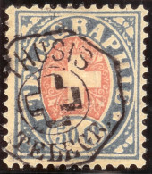 Heimat GR Thusis 1881- Telegraphen-O Auf Telegaphen-Marke. Zu#16 - Telegraafzegels