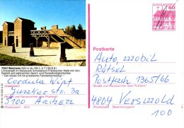 ALLEMAGNE. Carte Pré-timbrée Ayant Circulé. Welzheim. - Cartes Postales Illustrées - Oblitérées