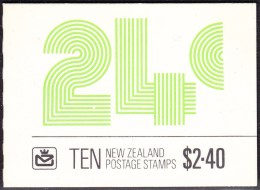 NEW ZEALAND 1982 Map - Karte Booklet/Markenheftchen MNH, Mi # 840 - Carnets