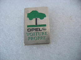 Pin´s Automobiles OPEL, Voitures Propres - Opel