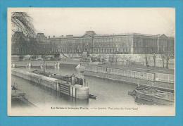 CPA Série LA SEINE A TRAVERS PARIS - Le Louvre, Vue Prise Du Pont Neuf - La Seine Et Ses Bords