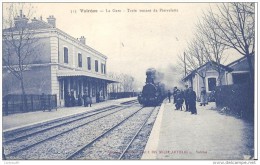 Delcampe - 84-VAUCLUSE - VALREAS- LA GARE PLM - TRAIN -SUPERBE - Valreas