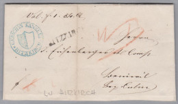 Heimat LU HITZKIRCH Langstempel 1859-05-19 Gerichts Kanzlei Brief - Lettres & Documents