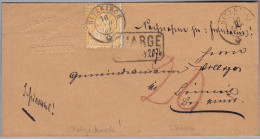 Heimat LU HITZKIRCH 1869-02-16 R-Brief Mit Prägedruck - Covers & Documents