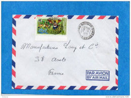 MARCOPHILIE-lettre - NLLE CALEDONIE -Cad-koumac- 1975-stamps N°164 Le Pilou -pour Françe - Lettres & Documents