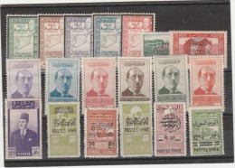 Syrie _ Lot - à Partir 1943 (aviation ,timbre Fiscal ) - Autres & Non Classés