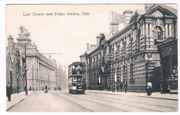 UK2368   HULL : Law Courts And Police Station ( Tram) - Hull