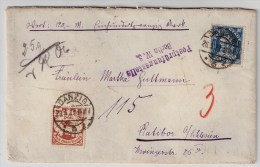 Danzig, 1921, Wert-Brief , #4611 - Storia Postale