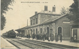 51 - Rilly-la -Montagne - La Gare . - Rilly-la-Montagne