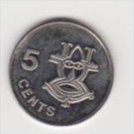 SOLOMON ISLANDS  5 CENTS   ANNO 2005 UNC - Isole Salomon