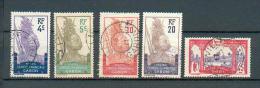 GAB 291 - YT 35 à 38 - 43 Obli - Used Stamps