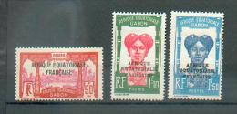 GAB 296 - YT 117-118-119 * - Unused Stamps