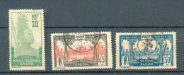 GAB 302 - YT 83-86-87 Obli - Used Stamps