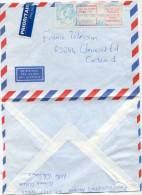 NOUVELLE-CALEDONIE LETTRE PAR AVION DEPART NOUMEA 21-07-98 POUR LA FRANCE - Storia Postale