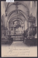 Porrentruy - Intérieur De L'église De St. Pierre ; Expédiée De Reclère En 1905 (13´864) - Réclère