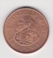 JERSEY   2 PENCE   ANNO 1998 UNC - Jersey