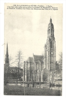 Cp, 85, Saint-Laurent Sur Sèvre, L'Eglise, Voyagée 1922 - Autres & Non Classés