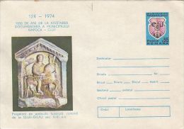 34438- ROMAN FUNERAL AEDICULA, ARCHAEOLOGY, COVER STATIONERY, 1974, ROMANIA - Archäologie