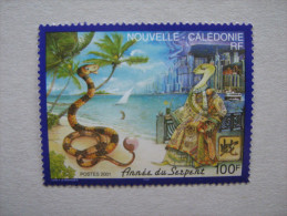 NOUVELLE CALEDONIE     P 838 * *     ANNEE DU SERPENT - Ungebraucht