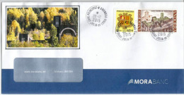 Lettre "Sanctuaire De Meritxell",  Lettre Adressée En Andorre - Storia Postale