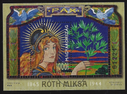 HUNGARY - 2015. SPECIMEN Souvenir Sheet - Miksa Róth,Hungarian Glass Stainer And Mosaic Artist - Used Stamps