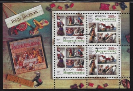 HUNGARY-2015.SPECIMEN - Minisheet - Europa - Old Toys / Dolls / Wooden Toys - Used Stamps