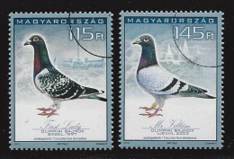 HUNGARY-2015. SPECIMEN - Cpl.Set - 34th Carrier Pigeons´Olympics,Budapest - Usado