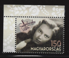 HUNGARY - 2015. SPECIMEN - Zita Szeleczky, Famous Hungarian Actress - Usado