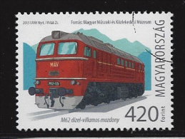 HUNGARY - 2015. SPECIMEN - 50th Anniversary Of The First M62 Locomotive / Train - Oblitérés