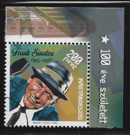 HUNGARY - 2015. SPECIMEN - Frank Sinatra, American Actor And Singer - 100th Anniversary Of His Born - Gebruikt
