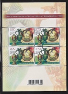 HUNGARY-2015.SPECIMEN - Minisheet - Treasures Of Hungarian Museums - Zsolnay Collection / Ceramics - Proofs & Reprints