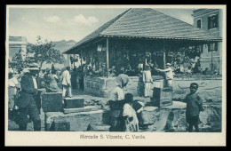 SÃO VICENTE - FEIRAS E MERCADOS -  Carte Postale - Kaapverdische Eilanden