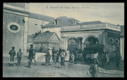 SÃO VICENTE -FEIRAS E MERCADOS - Mercado ( Ed. Portugal Colonial ) Carte Postale - Kaapverdische Eilanden