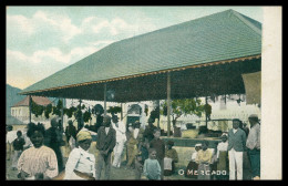 SÃO VICENTE -FEIRAS E MERCADOS -  O Mercado ( Ed. Thornton Bros. Nº 4003) Carte Postale - Cape Verde