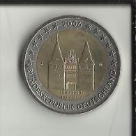 ** 2 EUROS COMMEMORATIVE ALLEMAGNE 2006 Lettre J. PIECE NEUVE **  (2 Scans) - Gedenkmünzen
