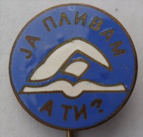 JA PLIVAM A TI, I Swim And You SWIMMING PINS BADGES   Z - Schwimmen